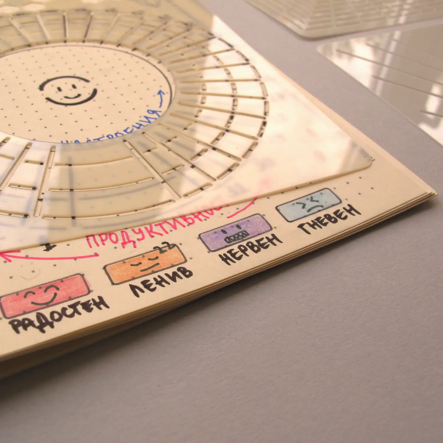 Комплект от 6 Шаблона за дневник и планер