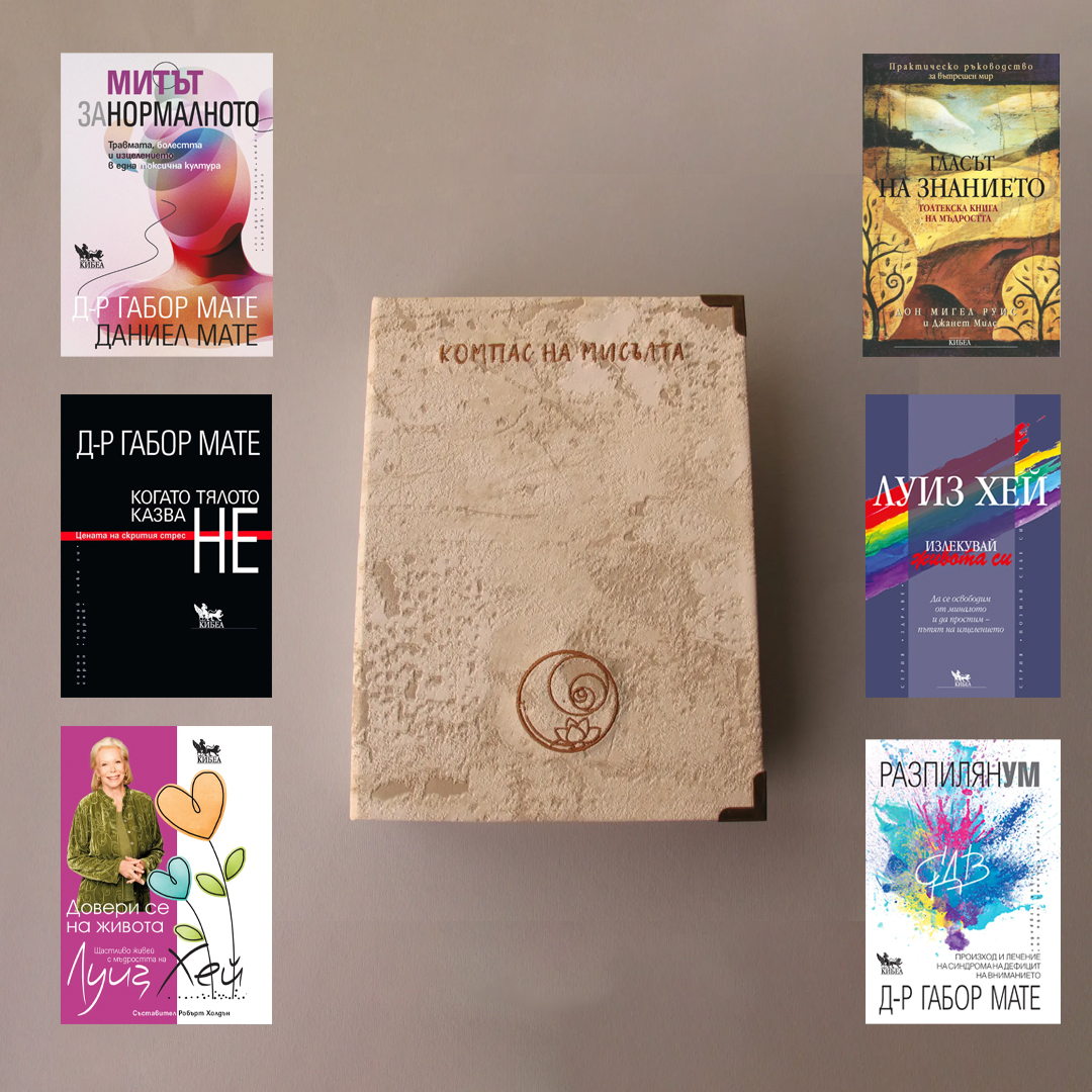 Компас на мисълта: настолен планер + 1 книга оферта