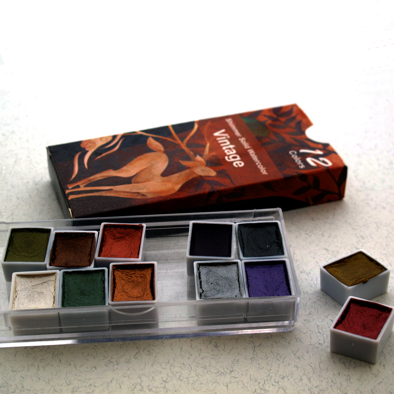 Винтидж палитра – 12 цвята | Селекция на Компас на мисълта